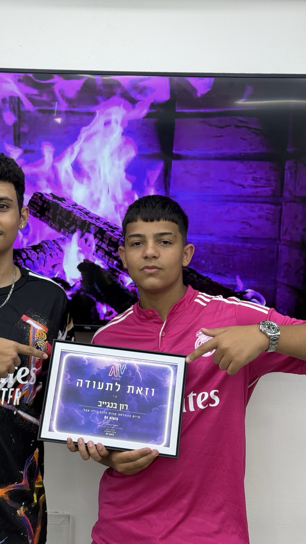 דוגמאת עבודה של העסק