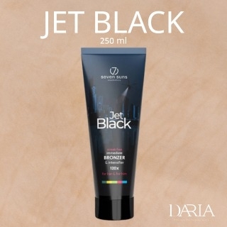 קרם שיזוף למכונה jet black 250ml
