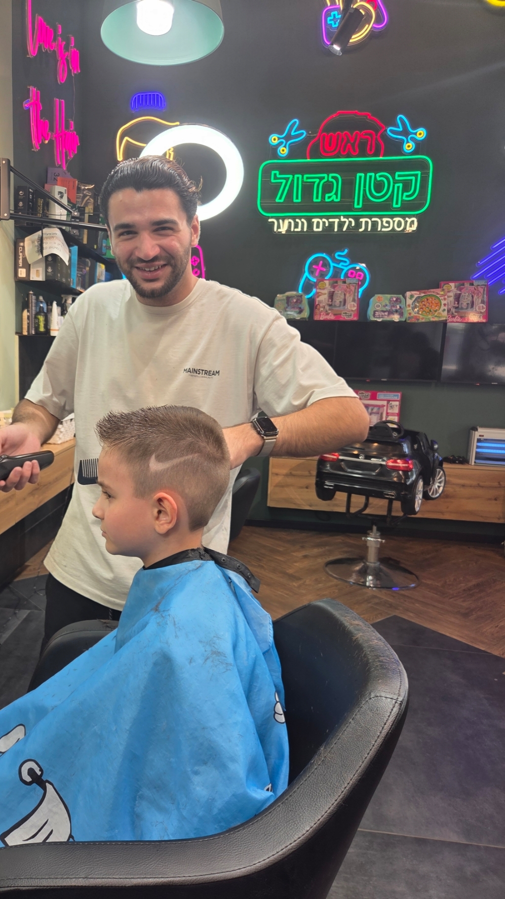 דוגמאת עבודה של העסק