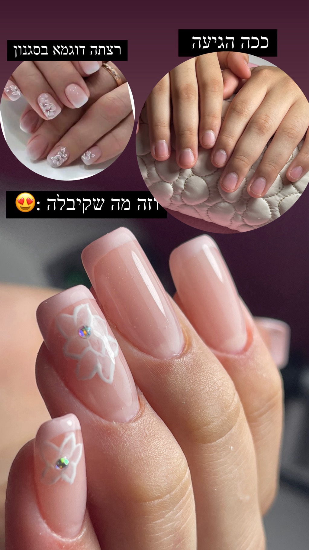 דוגמאת עבודה של העסק