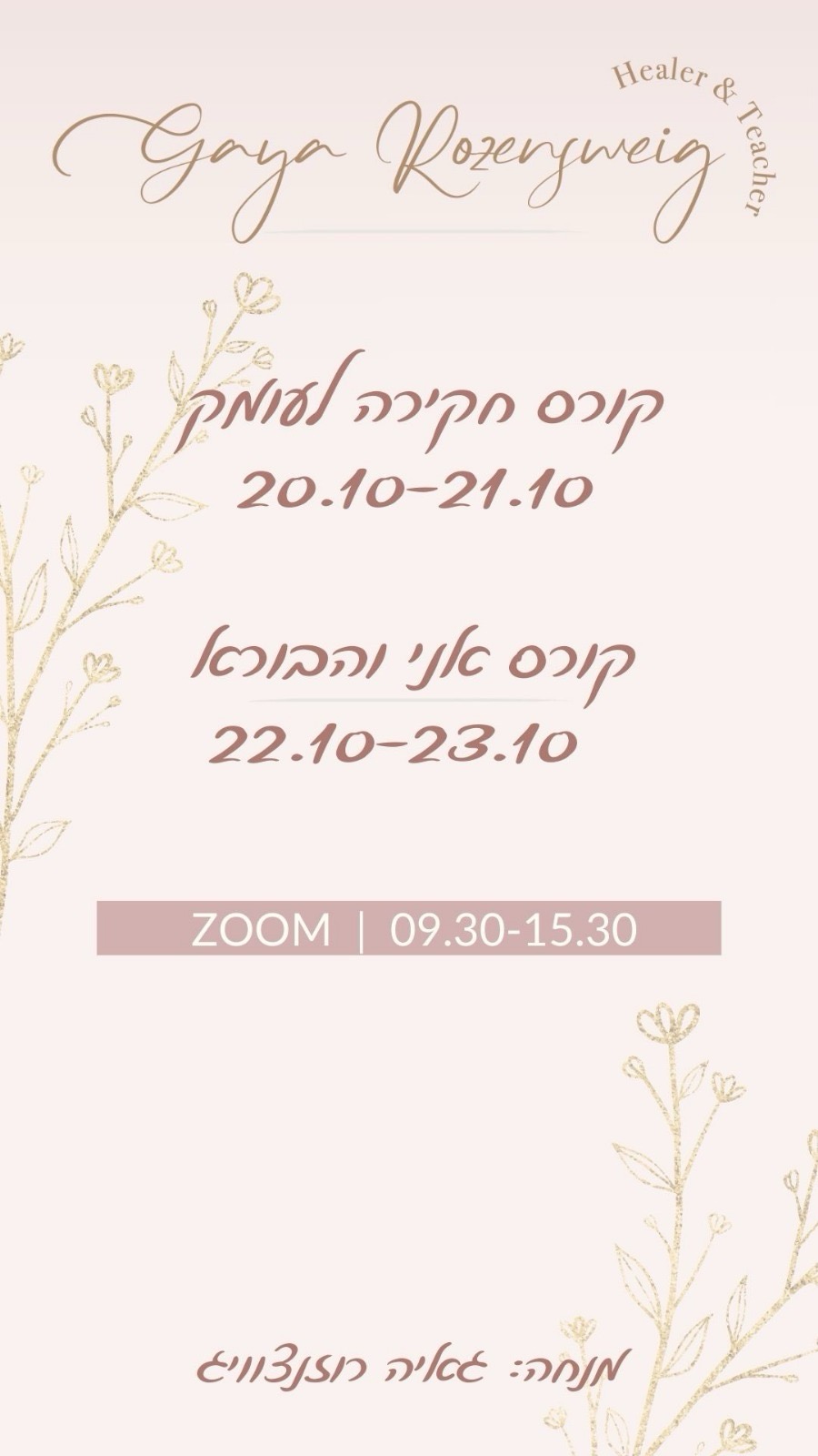 דוגמאת עבודה של העסק