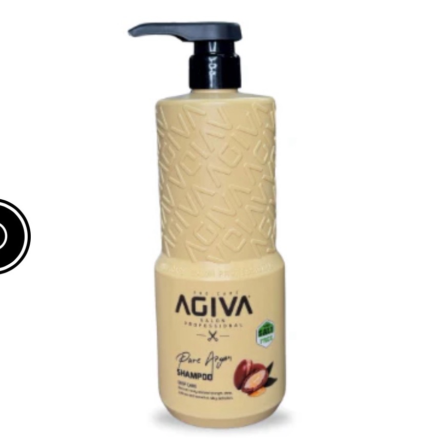 שמפו שמן ארגן טהור ללא מלחים Agiva 800ml