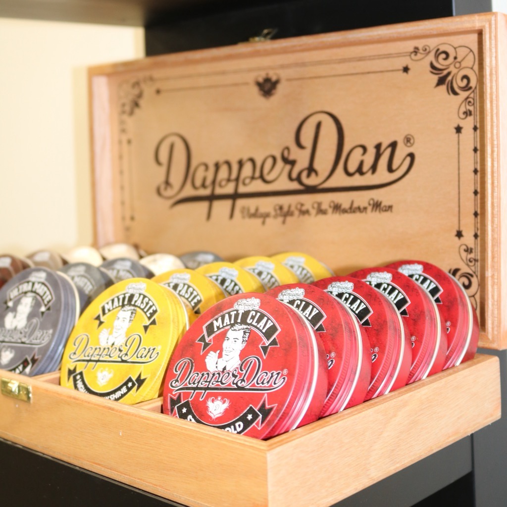 חומרים לעיצוב השיער dapper dan