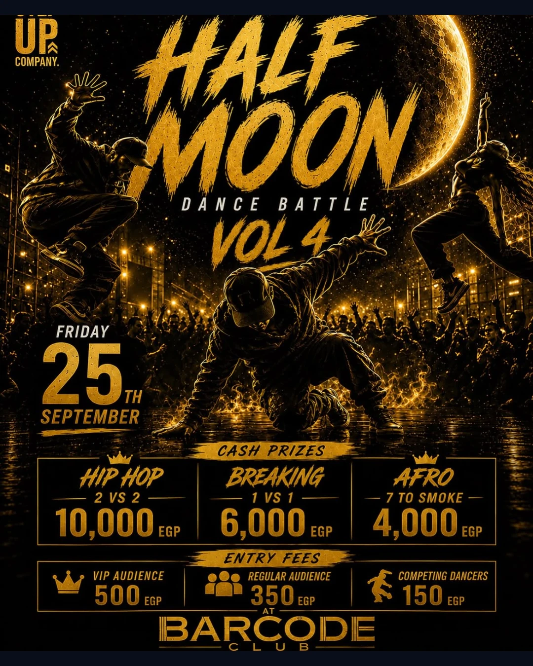 HALF MOON DANCE BATTLE VOL 4