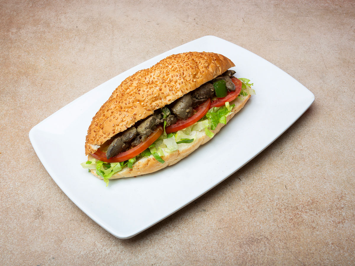 Chicken Liver Sandiwsh