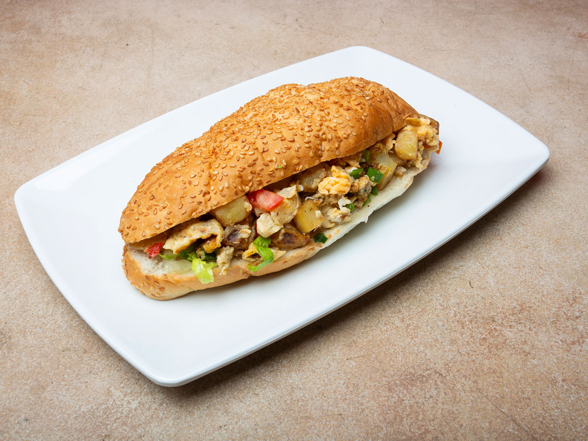 Mafaraka potato sandwich