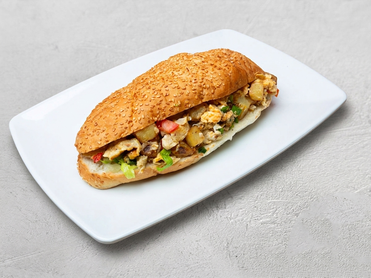 Mafaraka potato sandwich