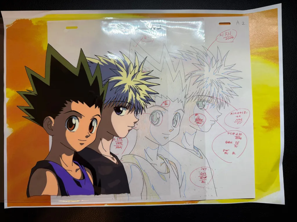 HUNTER×HUNTER 1999年版 セル画 エンディング ゴン キルア