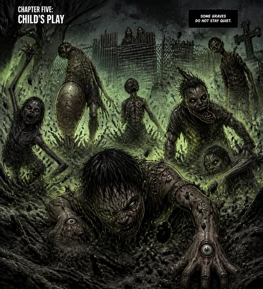 The Violet Ghost: Children of the Graves