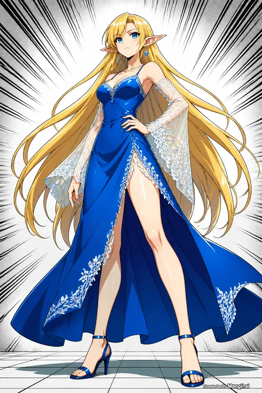 The Elf of Azure Skies