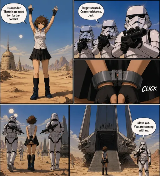 Desert Surrender of the Jedi
