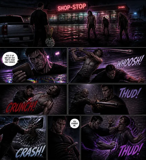 The Violet Ghost: Scars of the Shop-Stop