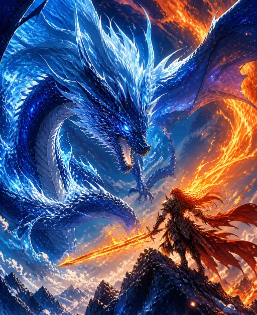 Flame of the Azure Sky