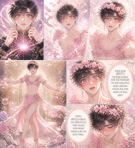The Blossom's Graceful Transformation