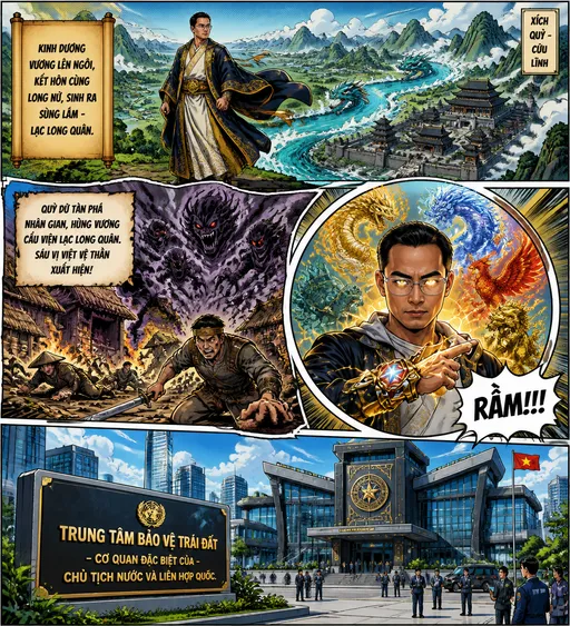 Vệ Thần Việt: Hợp Nhất Tứ Thánh