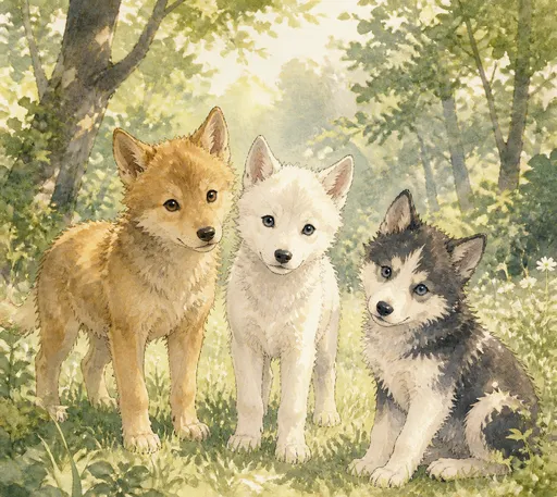 The Pack of the Whispering Woods
