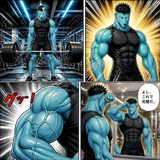 青き獣の覚醒