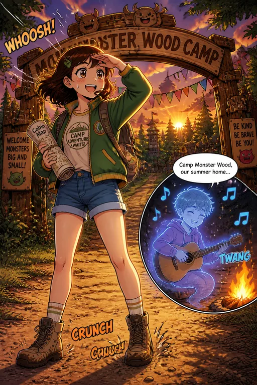 camp monster wood