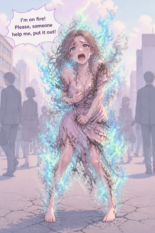 Burning from love