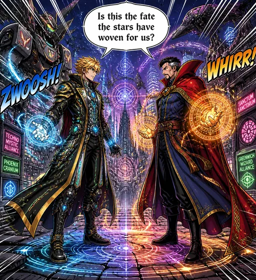 Phoenix Cranium meets Doctor Strange