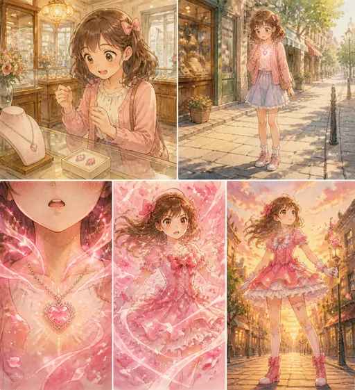 La Magie du Cœur Rose