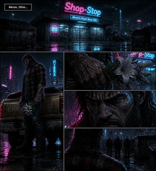 The Violet Ghost: Akron Night