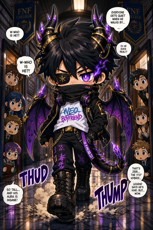 zebi the fnf hybrid monster 