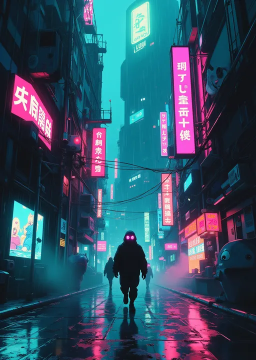 Neon Dystopia Pulse
