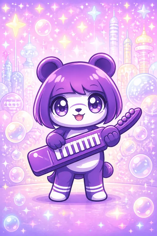 Plum’s Pastel Pop Symphony