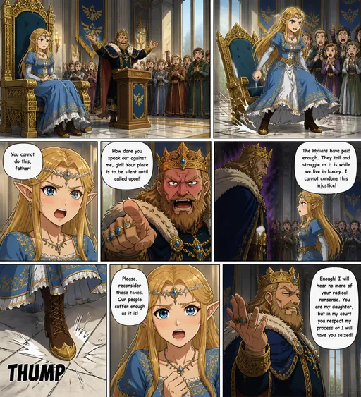 The Azure Princess’s Defiance