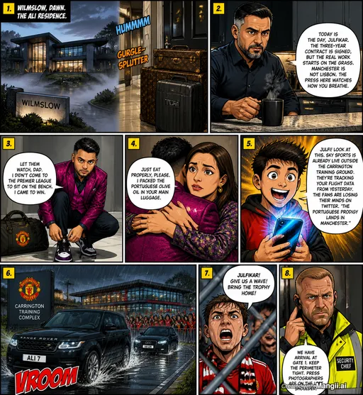 The Portuguese Prodigy in Manchester