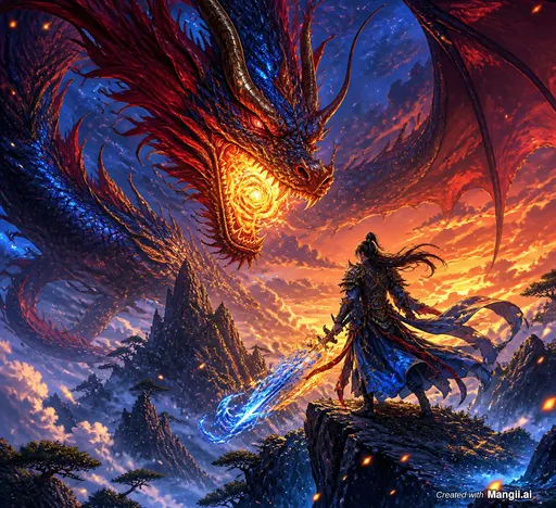 Le Combat du Dragon Éternel