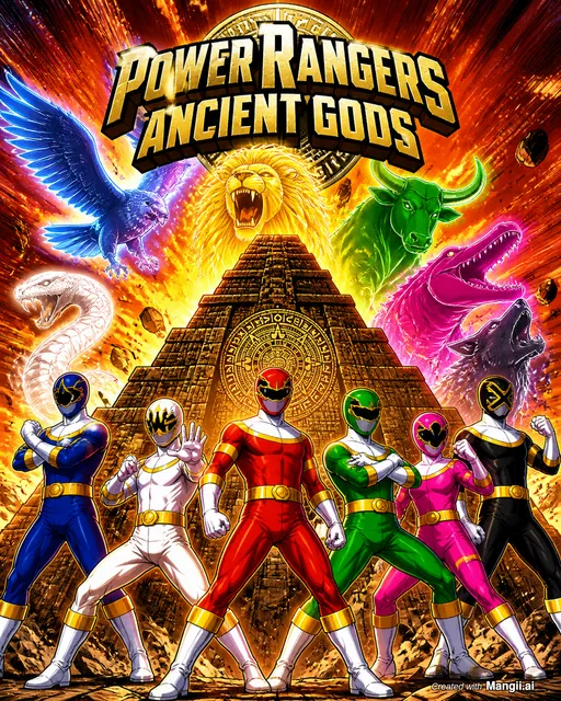 power rangers Ancient Gods 
