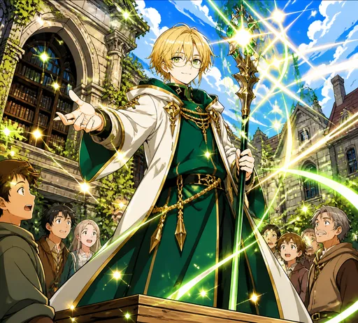 The Library Stage Sorcerer
