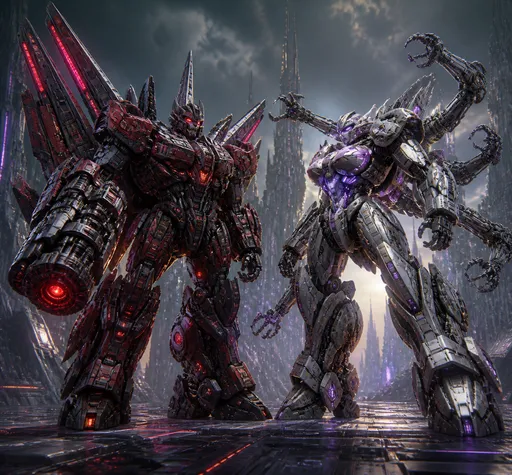cybwave the (megatron,bee,optimus,grimlock,wolfang,predakingprimehybrid) 