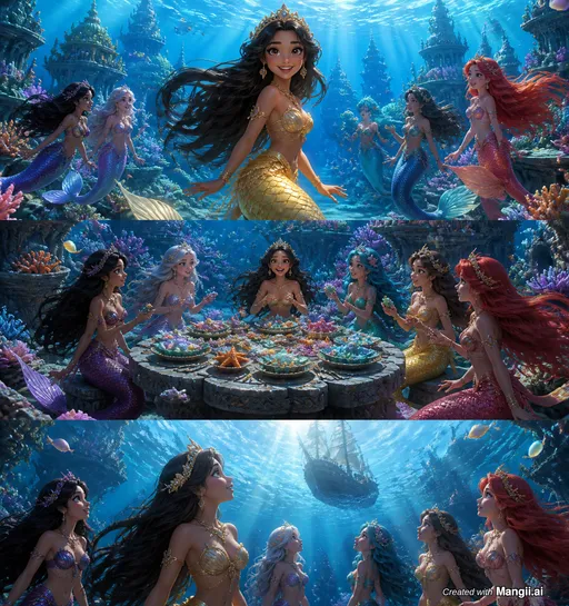 The Radiant Princess of the Deep