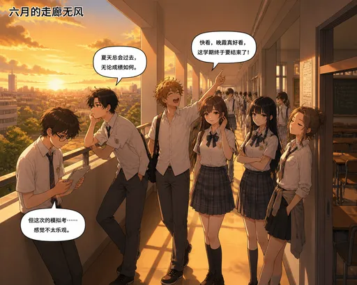 六月的无风长廊