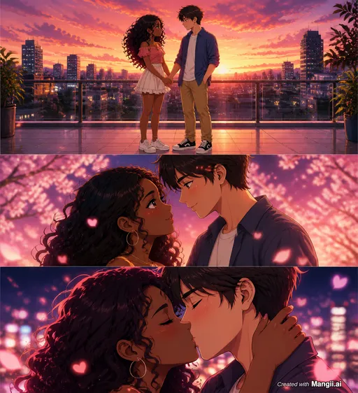 Heartbeats in the Neon Glow