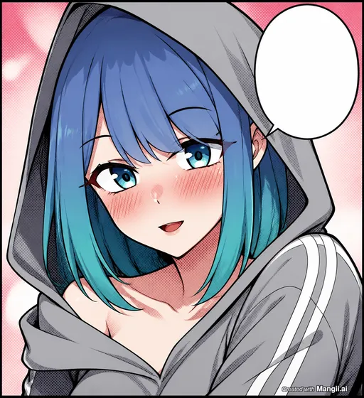 Shy Heart Under the Hoodie