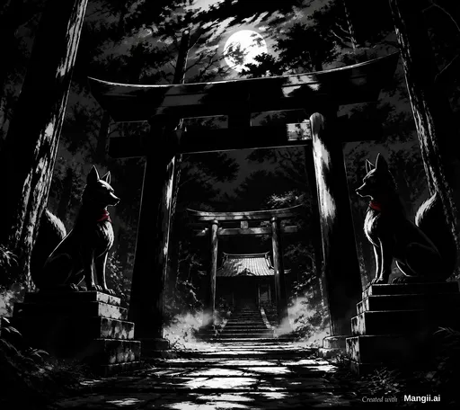 The Midnight Fox Gate