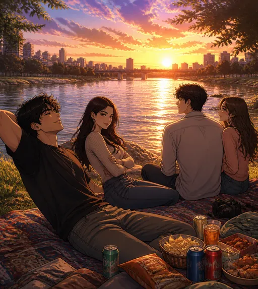 Evening by the River