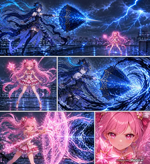 Clash of Storms and Sparkles