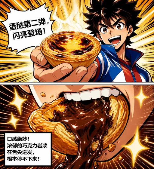 熔岩蛋挞的美味冒险
