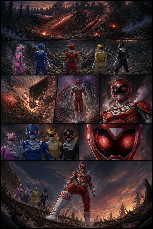 power rangers space racers