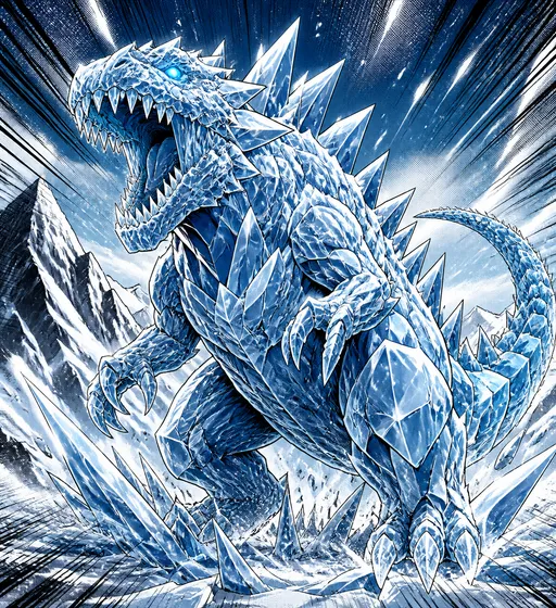O Dinossauro de Gelo Ancestral