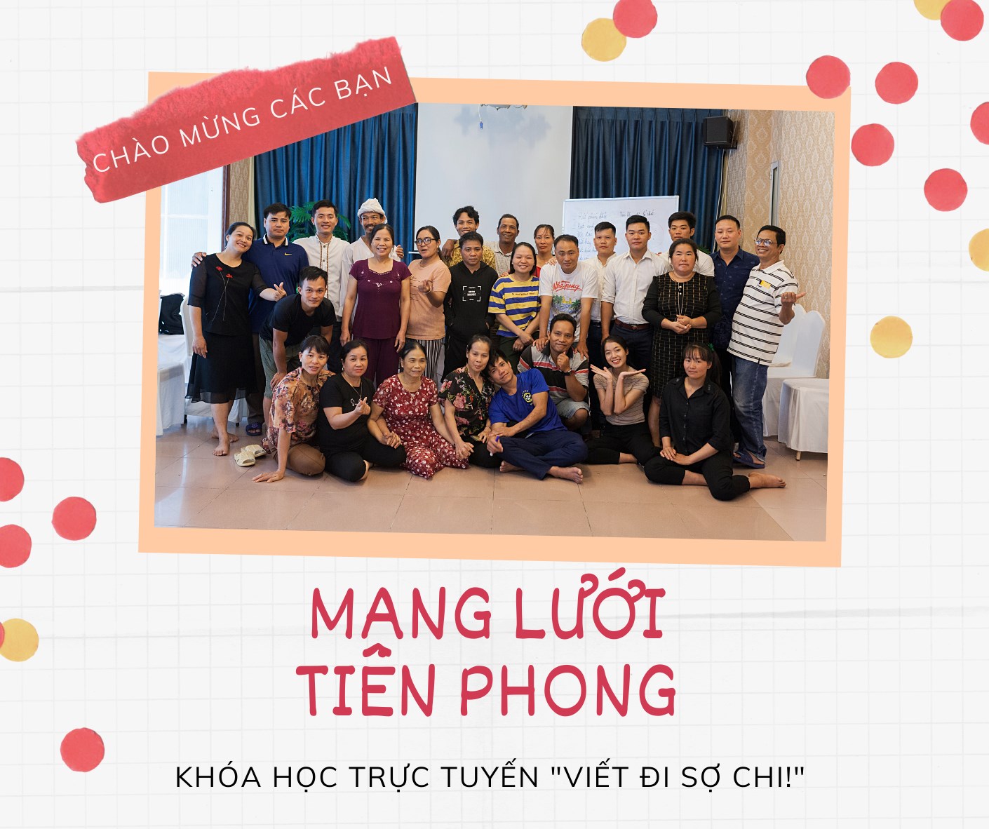 Khóa học "Viết đi sợ chi" có gì đặc biệt?