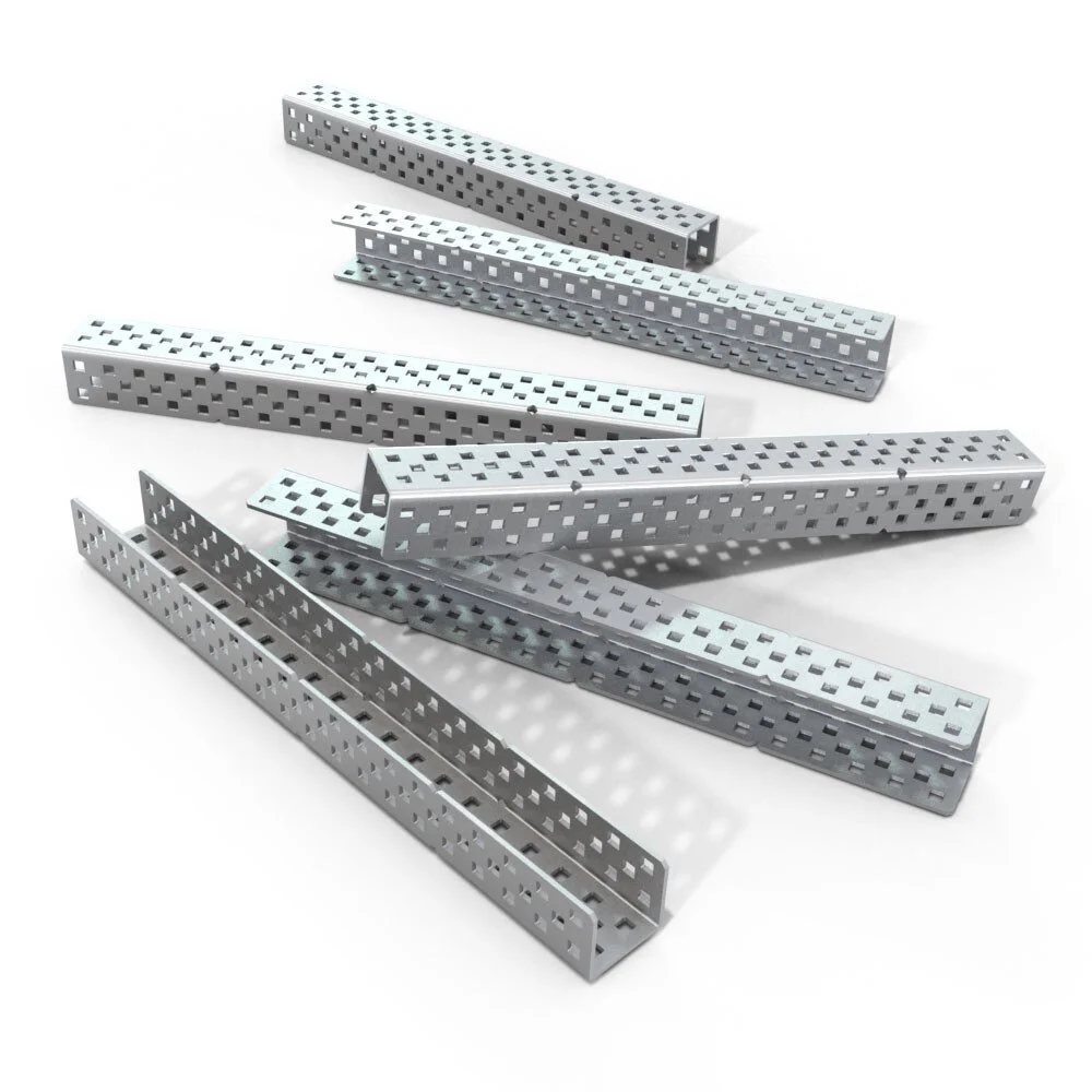 [276-7285] 2x2x2x20 Aluminum U-Channel (6-pack)
