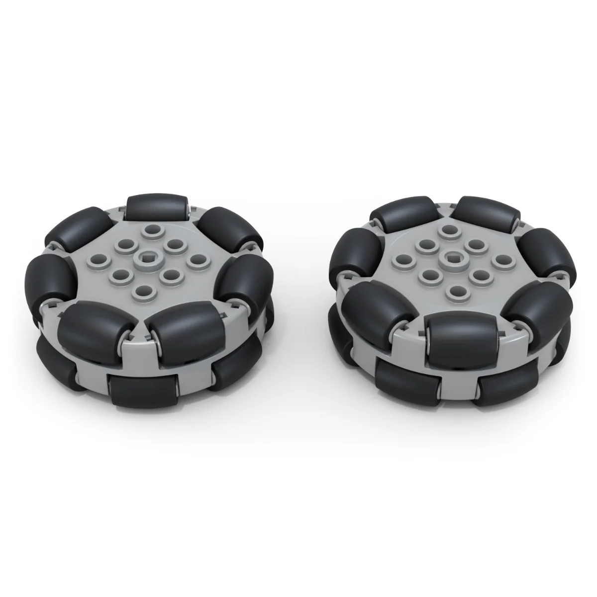 [228-2536] VEX IQ Travel Omni-Directional Wheel (2-pack) 200mm