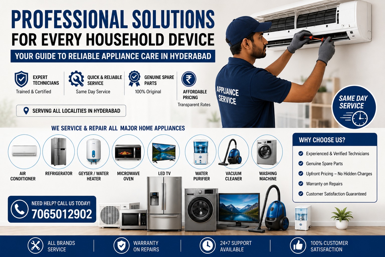 Professional Solutions for Every Household Device in Hyderabad