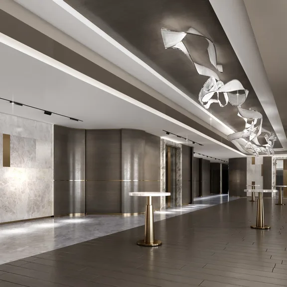 Confidential Bank Interior